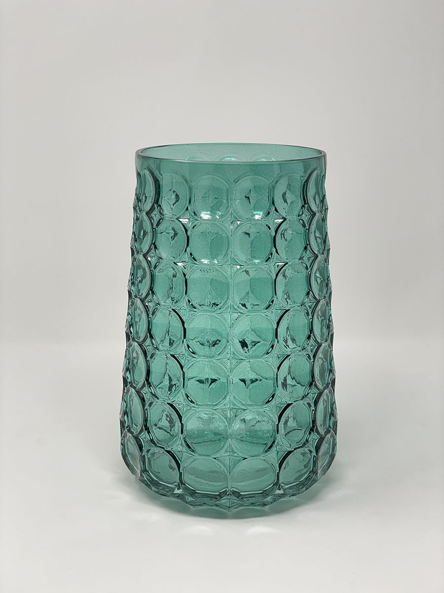 Kék körmintás váza