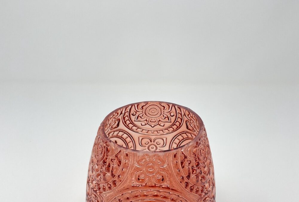 Kis orientálmintás mécsestartó