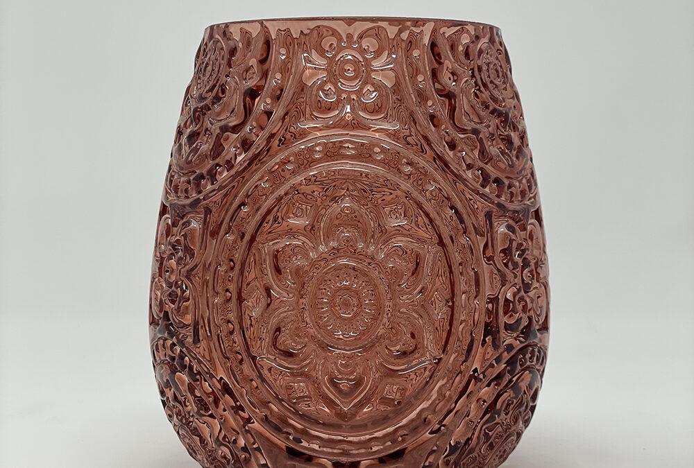 Nagy orientálmintás mécsestartó