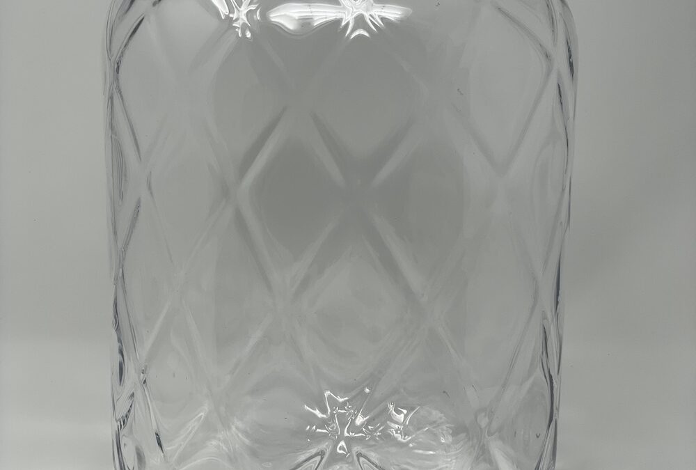 Kastély üveglámpás / váza nagy